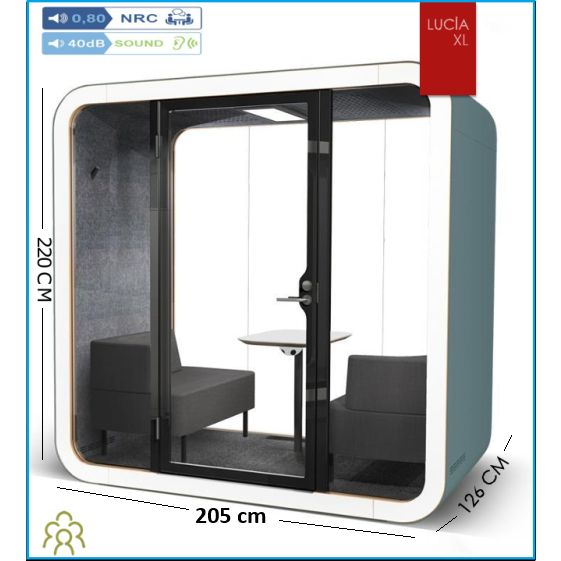 Ofis Toplantı Kabini | Kabincell® 1-4 Kişilik